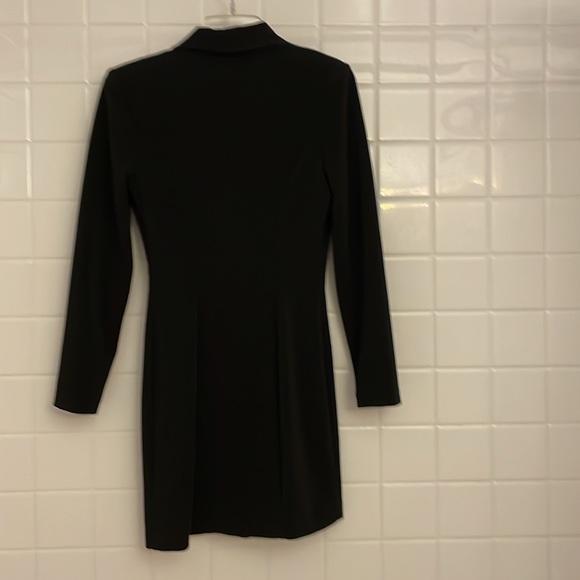 Mark Farrel New York, long sleeves dress, size S. Black, front zipper closure - Picture 16 of 17